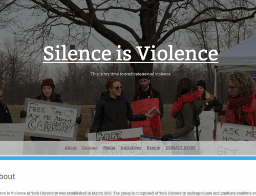 Silence is Violence Website