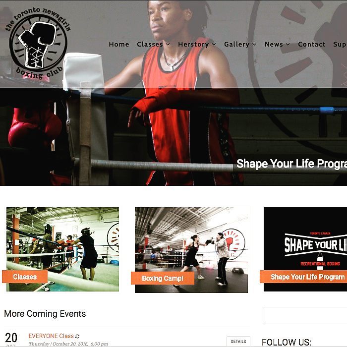 toronto newsgirls boxing club