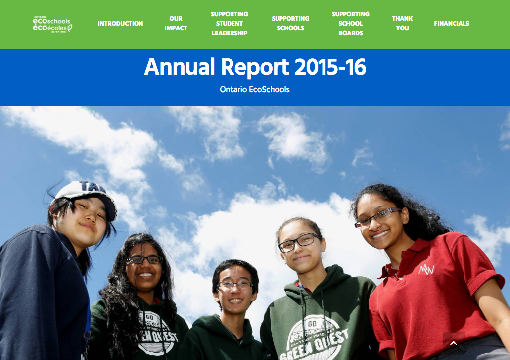 ontario ecoschools AR site english