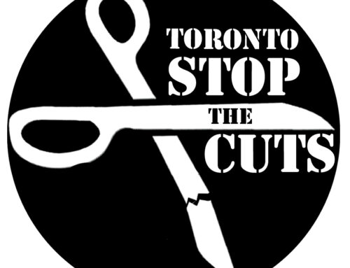 Toronto Stop the Cuts Logo